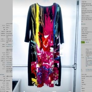 * NWT * Joseph Ribkoff XL 2X multi color dress